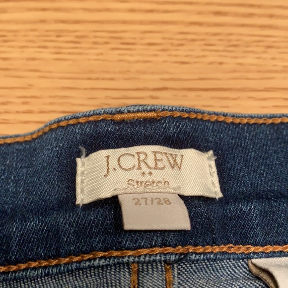 J. Crew stretch jeans size 27/28 - Picture 4 of 5